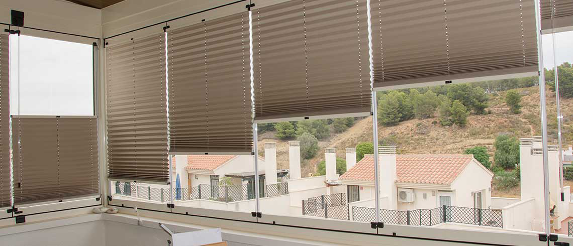 Pleated Blinds Model 14