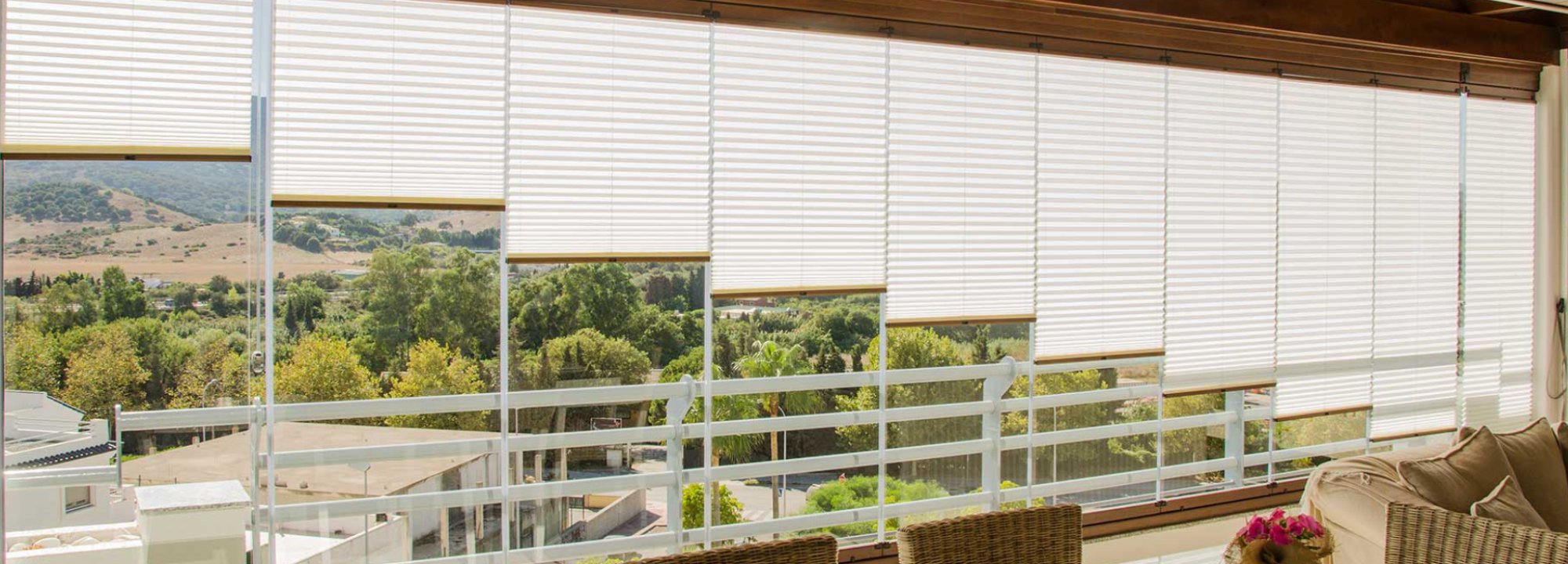 Pleated Blinds Top